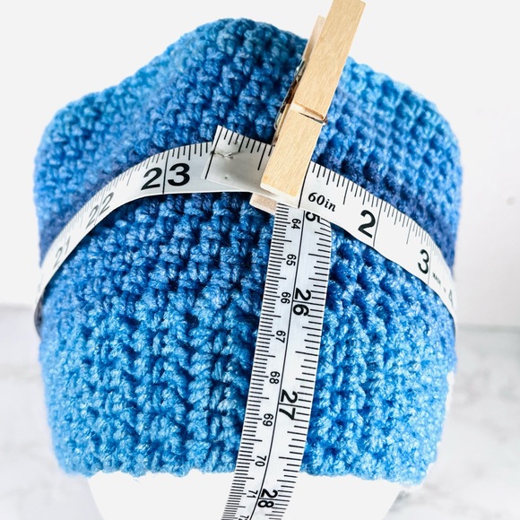 Crochet Ear Warmer Headband With 2 Scrunchies - Picture 6 of 9